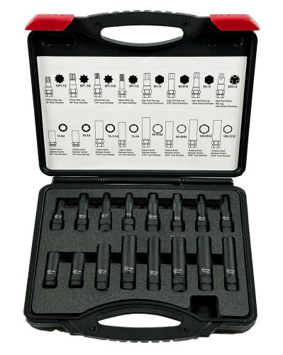 430系　Key-Set Enthuze Universal Lug Key Set, 16 Piece | #ACTENTUNIKEY | Enthuze