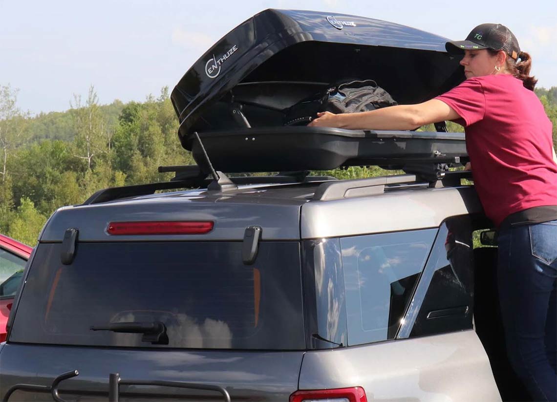 Where to Position Your Roof Cargo Box